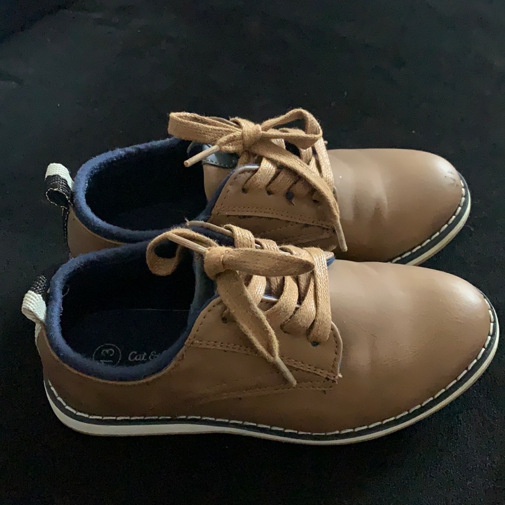 Cat & Jack brown dress shoes